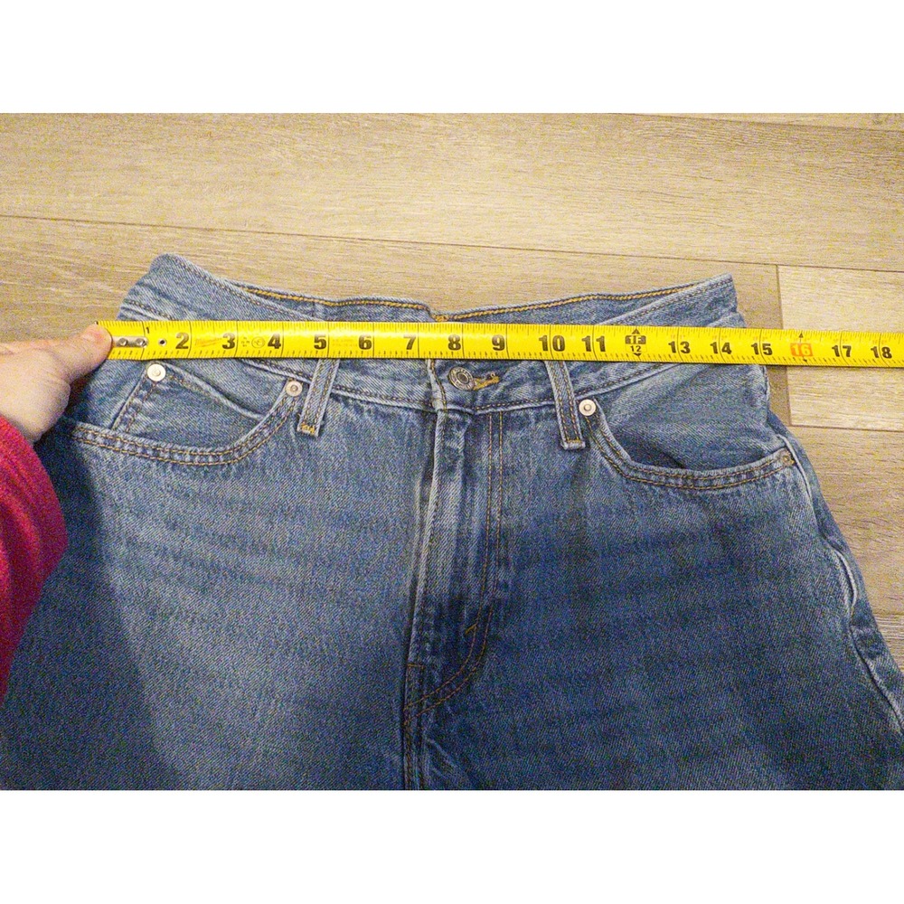 Levi's 94 Baggy Jeans Women 28x31 High Rise Straight Leg Light Wash - Picture 9 of 11